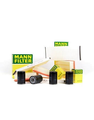 KIT FILTRE MANN BMW 1 (E81/E82/E87/E88) | 04-, 118 d (E81/E82/E87/E88),100 KW - Mann Filter - Kit Filtre