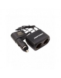 Priza dubla pentru incarcator auto, cu cablu + USB 1A - CARGUARD - Carguard - Incarcatoare telefon